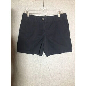 Womens Loft Shorts The Riviera Style Navy Blue Casual summer Uniform Spring